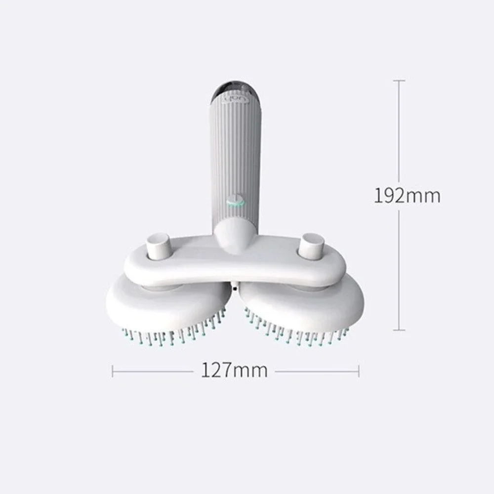 Pet Deshedding Brush Self Cleaning‎ Slicker Comb for Cats & Dogs Grooming Tool